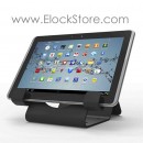 Universal Tablet Security Holder with Universal Tablet Lock - Black - Straight cable lock - Maclocks