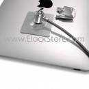 iPad lock - Glue on plate and UltraSlim cable lock - Maclocks